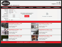 Tablet Screenshot of adrez.com.ar